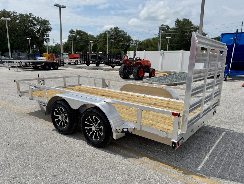 New 2026 Sure-Trac 7x14 7K Aluminum Tube Top Utility Trailer