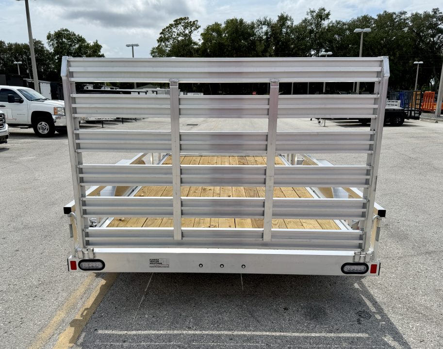 New 2026 Sure-Trac 7x14 7K Aluminum Tube Top Utility Trailer