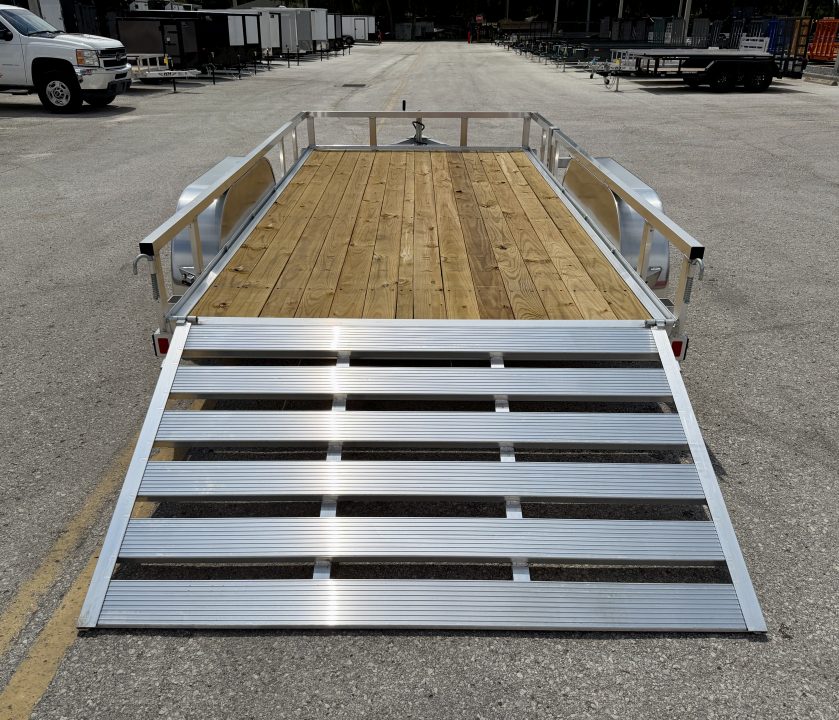 New 2026 Sure-Trac 7x14 7K Aluminum Tube Top Utility Trailer