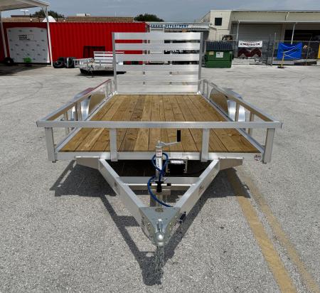 New 2026 Sure-Trac 7x14 7K Aluminum Tube Top Utility Trailer