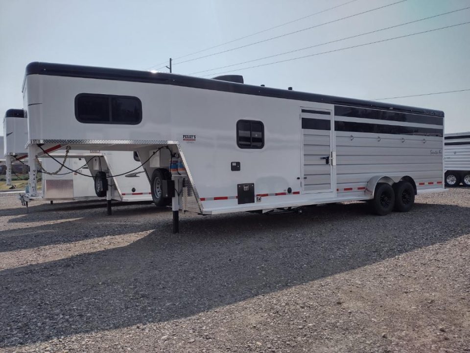 New 2027 Trails West Santa Fe 27' Living Quarter Stock Combo Trailer