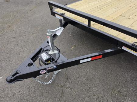 New 2027 Sure-Trac 7x16 Treated Wood Deck Car Hauler 7K GVWR