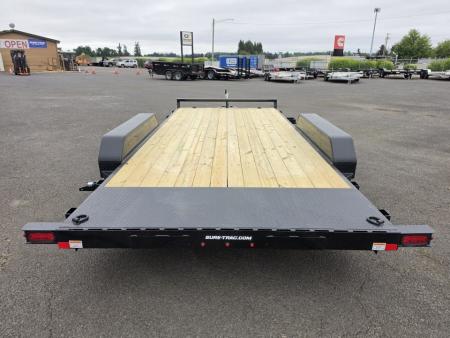 New 2027 Sure-Trac 7x16 Treated Wood Deck Car Hauler 7K GVWR