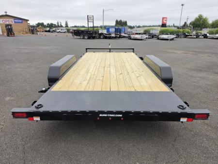 New 2027 Sure-Trac 7x16 Treated Wood Deck Car Hauler 7K GVWR