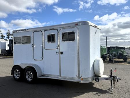 Used 1993 Featherlite 2 Horse Trailer All Aluminum