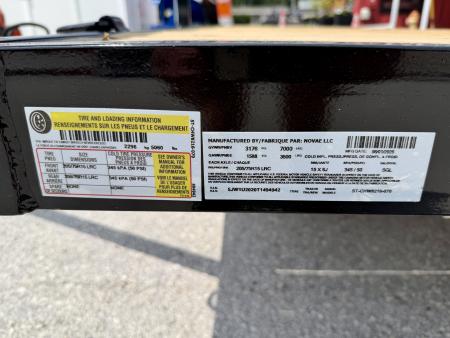 New 2026 Sure-Trac 7x16(14+2) 7K Wood Deck Car Hauler