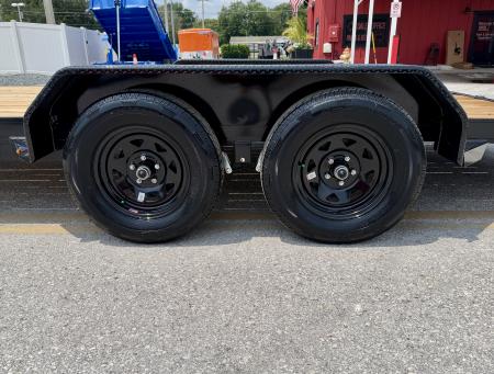 New 2026 Sure-Trac 7x16(14+2) 7K Wood Deck Car Hauler