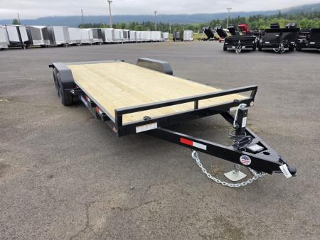 New 2027 Sure-Trac 7x20 Treated Wood Deck Car Hauler 10K GVWR