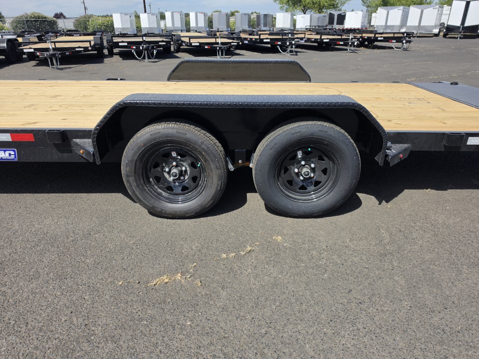 New 2027 Sure-Trac 7x20 Treated Wood Deck Car Hauler 7K GVWR