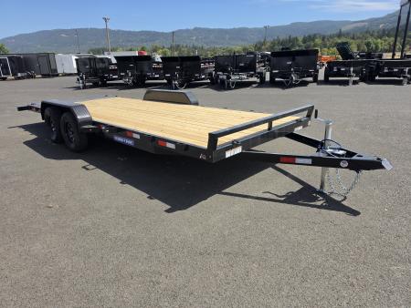 New 2027 Sure-Trac 7x20 Treated Wood Deck Car Hauler 7K GVWR