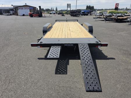 New 2027 Sure-Trac 7x20 Treated Wood Deck Car Hauler 7K GVWR