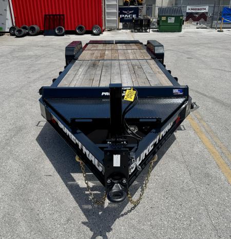 New 2026 Sure-Trac 7x24(21+3) 22K Pro Series Equipment Trailer