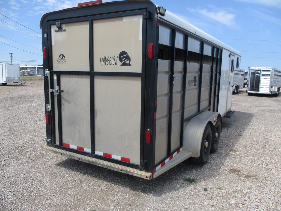Used 2023 Maverick Trailers 4 horse Horse Trailer