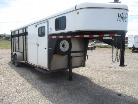 Used 2023 Maverick Trailers 4 horse Horse Trailer