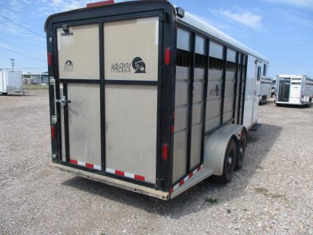 Used 2023 Maverick Trailers 4 horse Horse Trailer