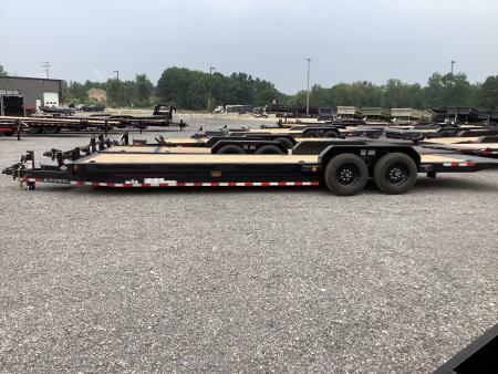 New 2027 Iron Bull 81x26 16000 GVWR Low Pro Bumper Tilt Trailer