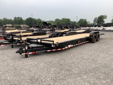 New 2027 Iron Bull 81x26 16000 GVWR Low Pro Bumper Tilt Trailer