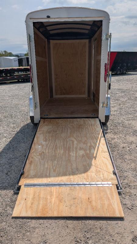 New 2027 Homesteader 5x8 Challenger Cargo Trailer w/ Ramp Door