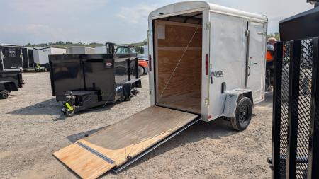 New 2027 Homesteader 5x8 Challenger Cargo Trailer w/ Ramp Door