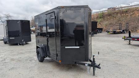 New 2027 Homesteader 5x10 Intrepid V-Nose Cargo Trailer w/ Ramp