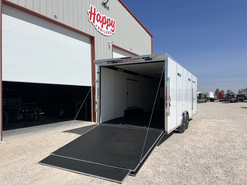 New 2027 Compass 8.5'x24' V-Nose Enclosed Race Trailer- Jasper