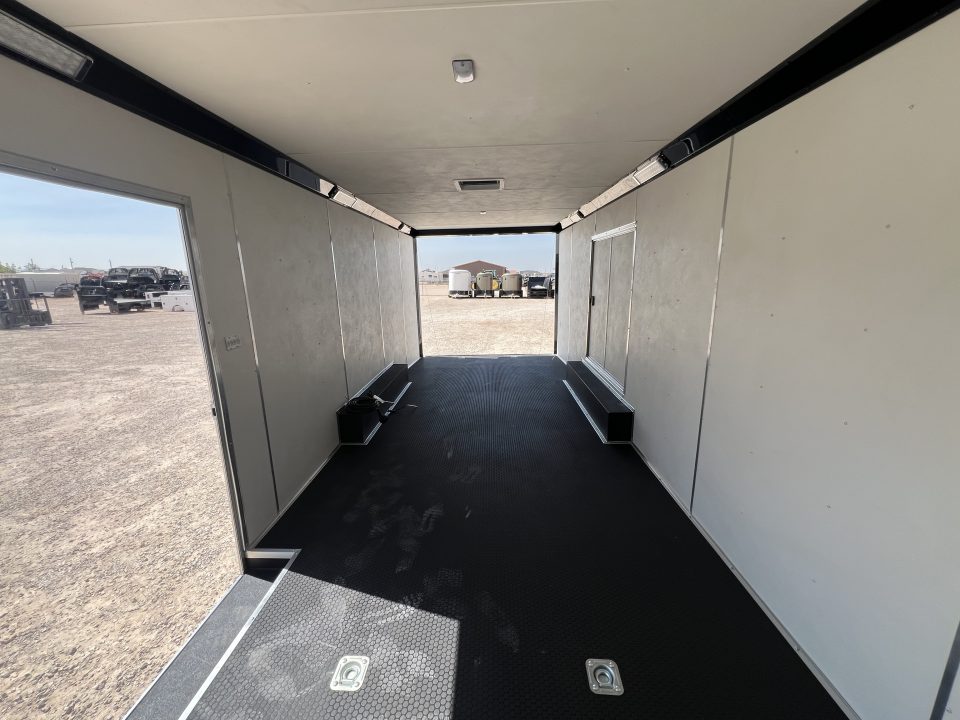 New 2027 Compass 8.5'x24' V-Nose Enclosed Race Trailer- Jasper