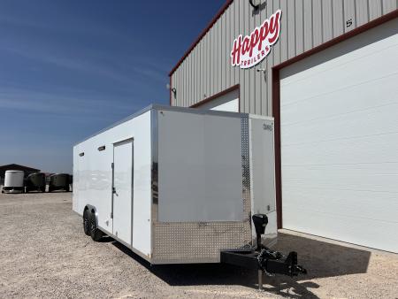 New 2027 Compass 8.5'x24' V-Nose Enclosed Race Trailer- Jasper