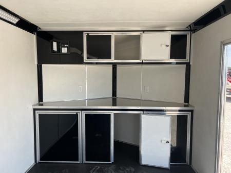 New 2027 Compass 8.5'x24' V-Nose Enclosed Race Trailer- Jasper