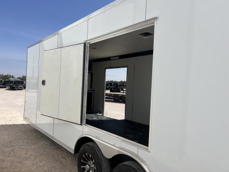 New 2027 Compass 8.5'x24' V-Nose Enclosed Race Trailer- Jasper