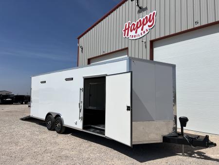 New 2027 Compass 8.5'x24' V-Nose Enclosed Race Trailer- Jasper