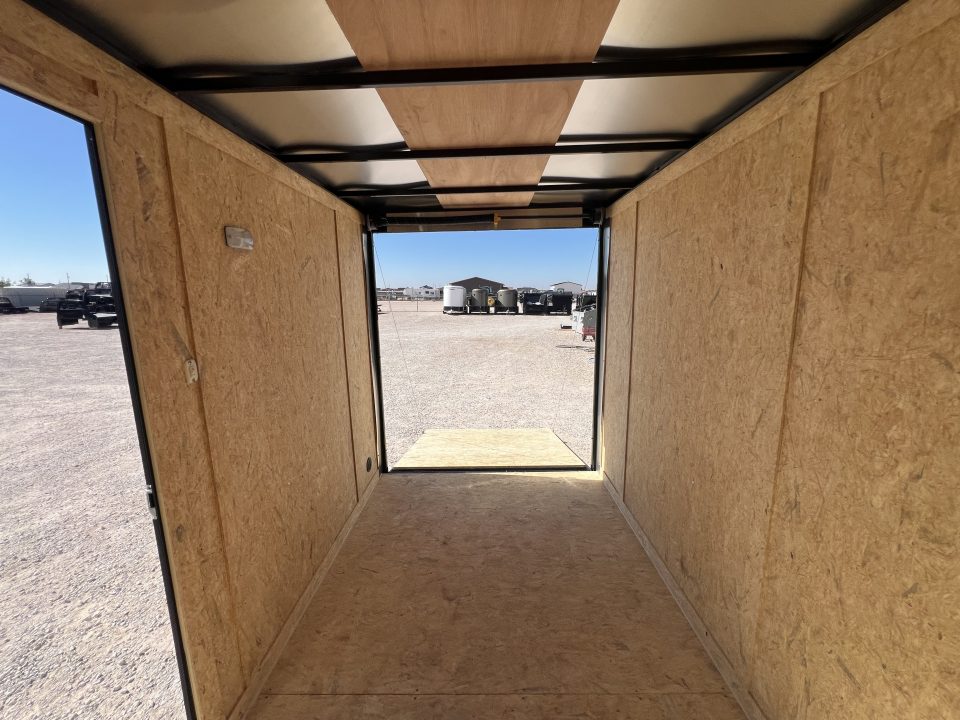 New 2027 Compass 6'x10' Enclosed Cargo Trailer - Indigo DLX