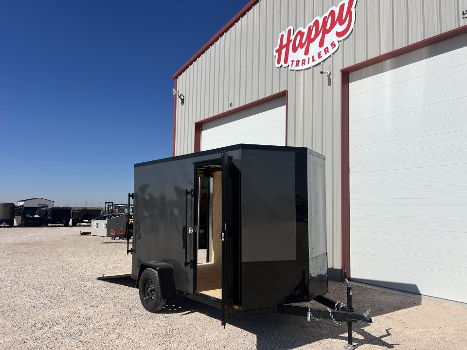 New 2027 Compass 6'x10' Enclosed Cargo Trailer - Indigo DLX