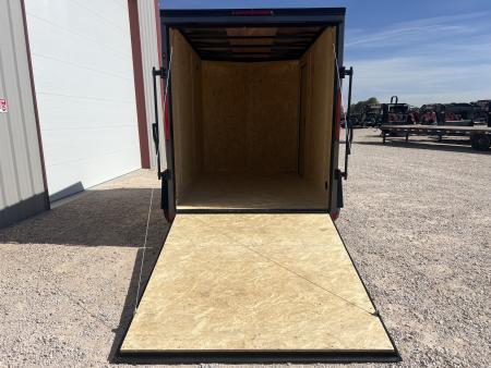 New 2027 Compass 6'x10' Enclosed Cargo Trailer - Indigo DLX