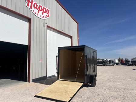 New 2027 Compass 6'x10' Enclosed Cargo Trailer - Indigo DLX