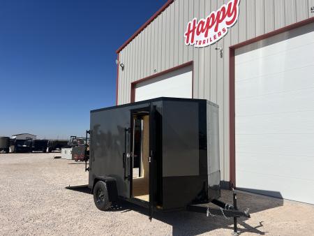 New 2027 Compass 6'x10' Enclosed Cargo Trailer - Indigo DLX