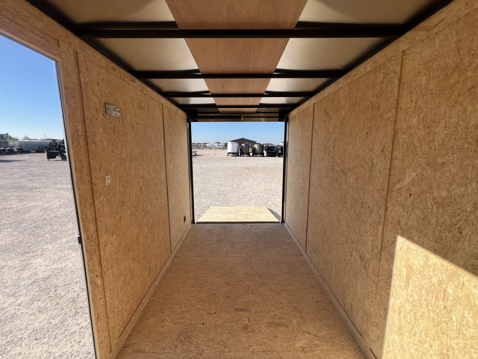 New 2027 Compass 6'x12' Enclosed Cargo Trailer - Indigo DLX