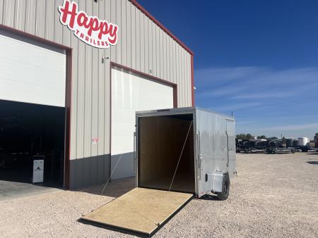 New 2027 Compass 6'x12' Enclosed Cargo Trailer - Indigo DLX