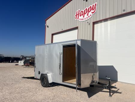 New 2027 Compass 6'x12' Enclosed Cargo Trailer - Indigo DLX