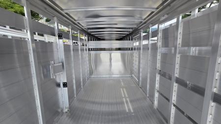 New 2026 Featherlite Trailers 8117 GN 6'7"X16TA Stock / Stock Combo Trailer