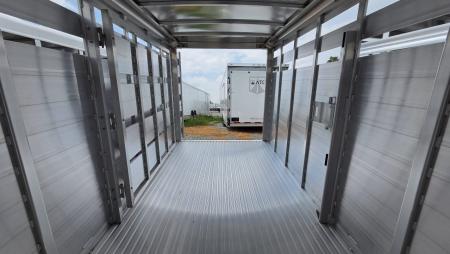 New 2026 Featherlite Trailers 8117 GN 6'7"X16TA Stock / Stock Combo Trailer