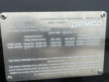 New 2027 Demco 38' Grain Trailer