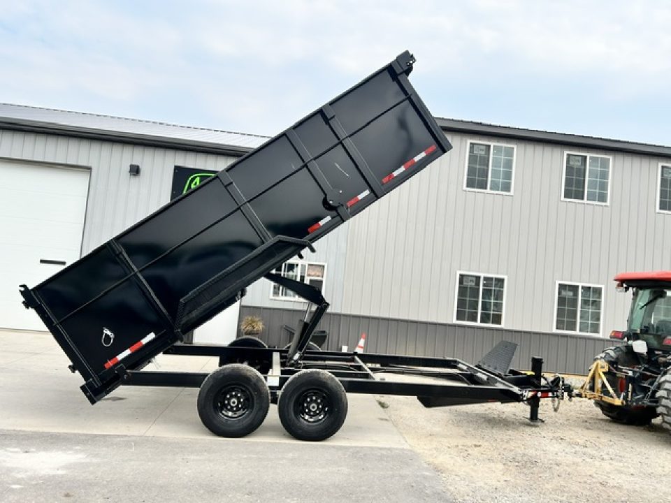 New SALE $$$$ 2026 H&H Trailers 82"X16' 4' sides 14k GVWR Dump Trailer