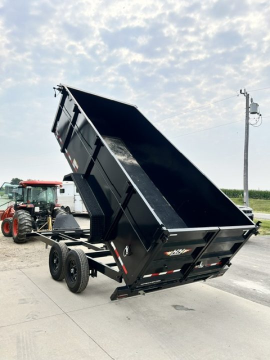 New SALE $$$$ 2026 H&H Trailers 82"X16' 4' sides 14k GVWR Dump Trailer