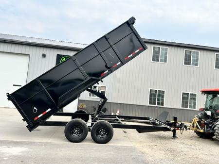 New SALE $$$$ 2026 H&H Trailers 82"X16' 4' sides 14k GVWR Dump Trailer