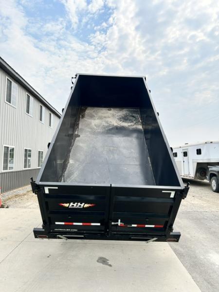 New SALE $$$$ 2026 H&H Trailers 82"X16' 4' sides 14k GVWR Dump Trailer