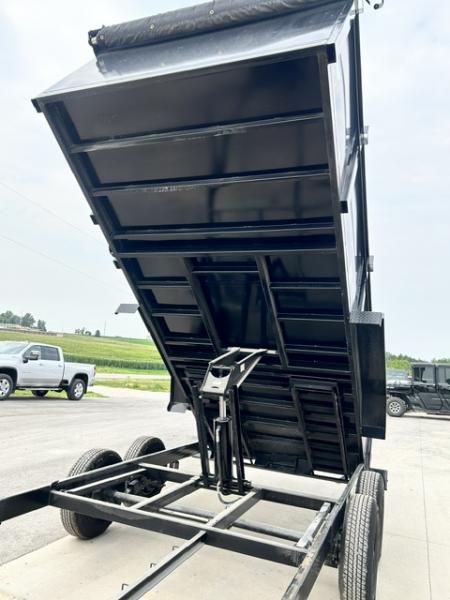 New SALE $$$$ 2026 H&H Trailers 82"X16' 4' sides 14k GVWR Dump Trailer