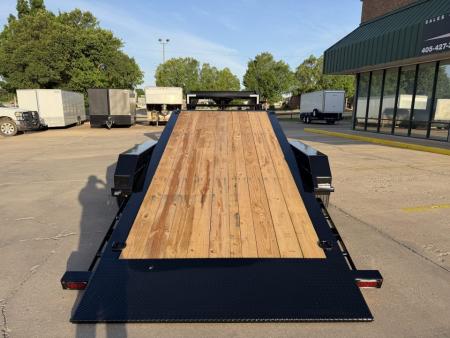 New #038289 2027 DIAMOND T HDSKP1408TDGN 24 X 83 TANDEM AXLE 14K GOOSENECK TILT DECK TRAILER