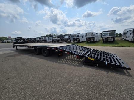 New 2026 Big Tex Trailers 25' + 5' Deckover Trailer