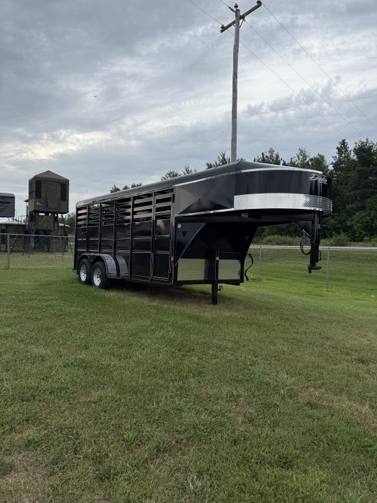 New 2026 Delta Mfg 16' GOOSENECK Stock / Stock Combo Trailer