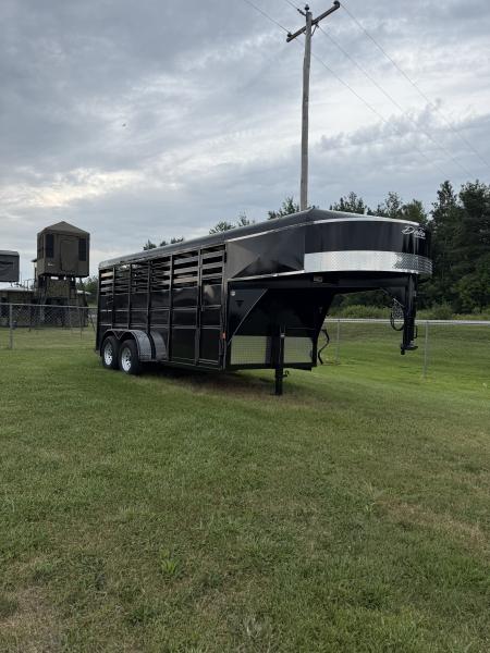 New 2026 Delta Mfg 16' GOOSENECK Stock / Stock Combo Trailer